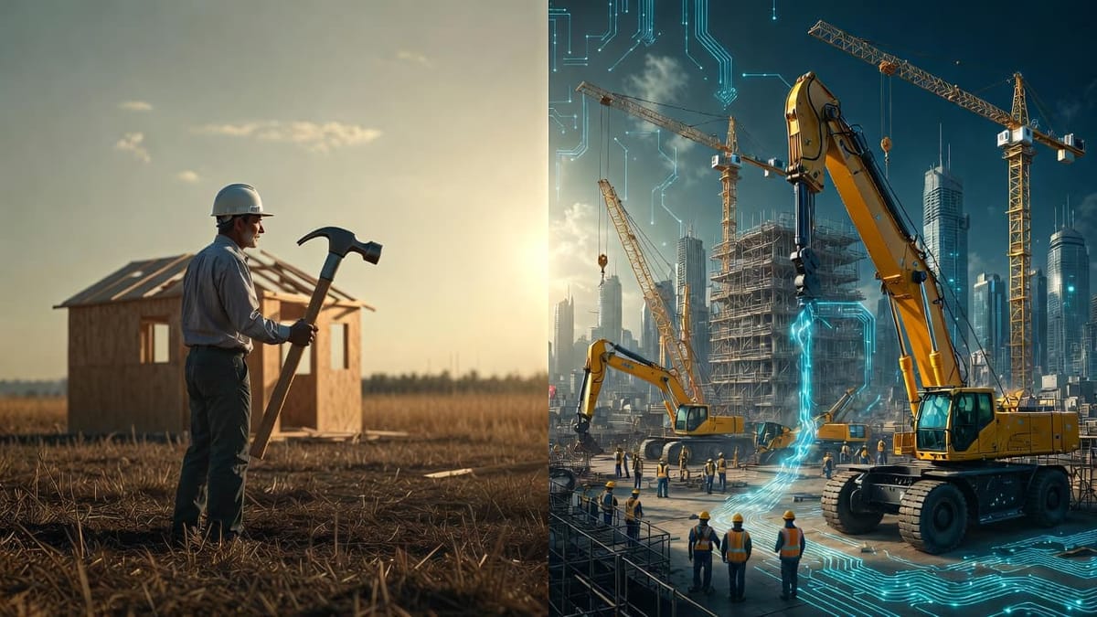 AI operating system versus using AI tools: hammers versus a construction company in 2026