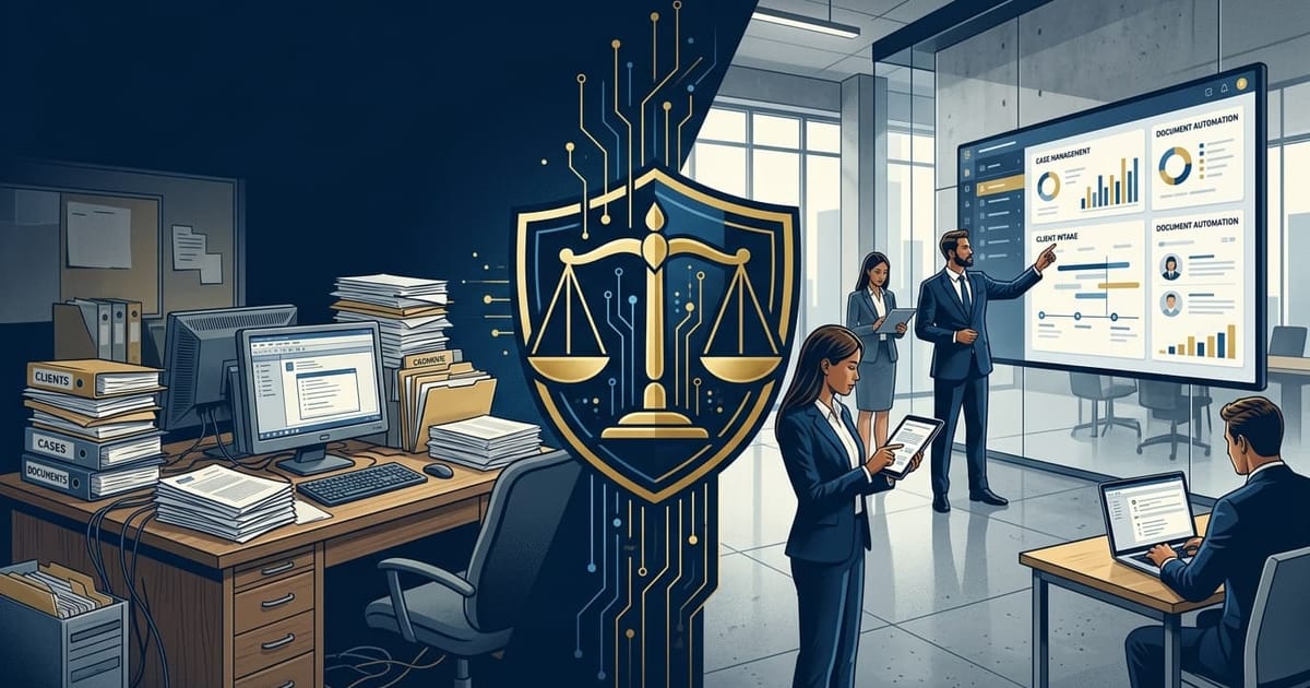 LexForge AI legal document automation platform interface