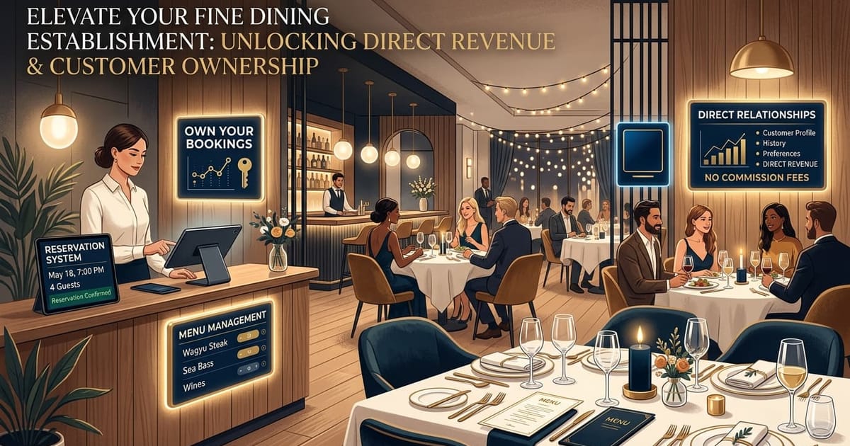 Lumina AI-powered restaurant dining platform interface